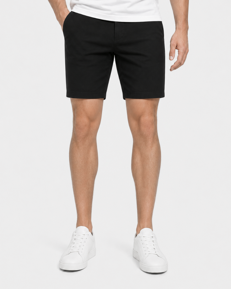 Lightweight stretch chino shorts - 2 pack