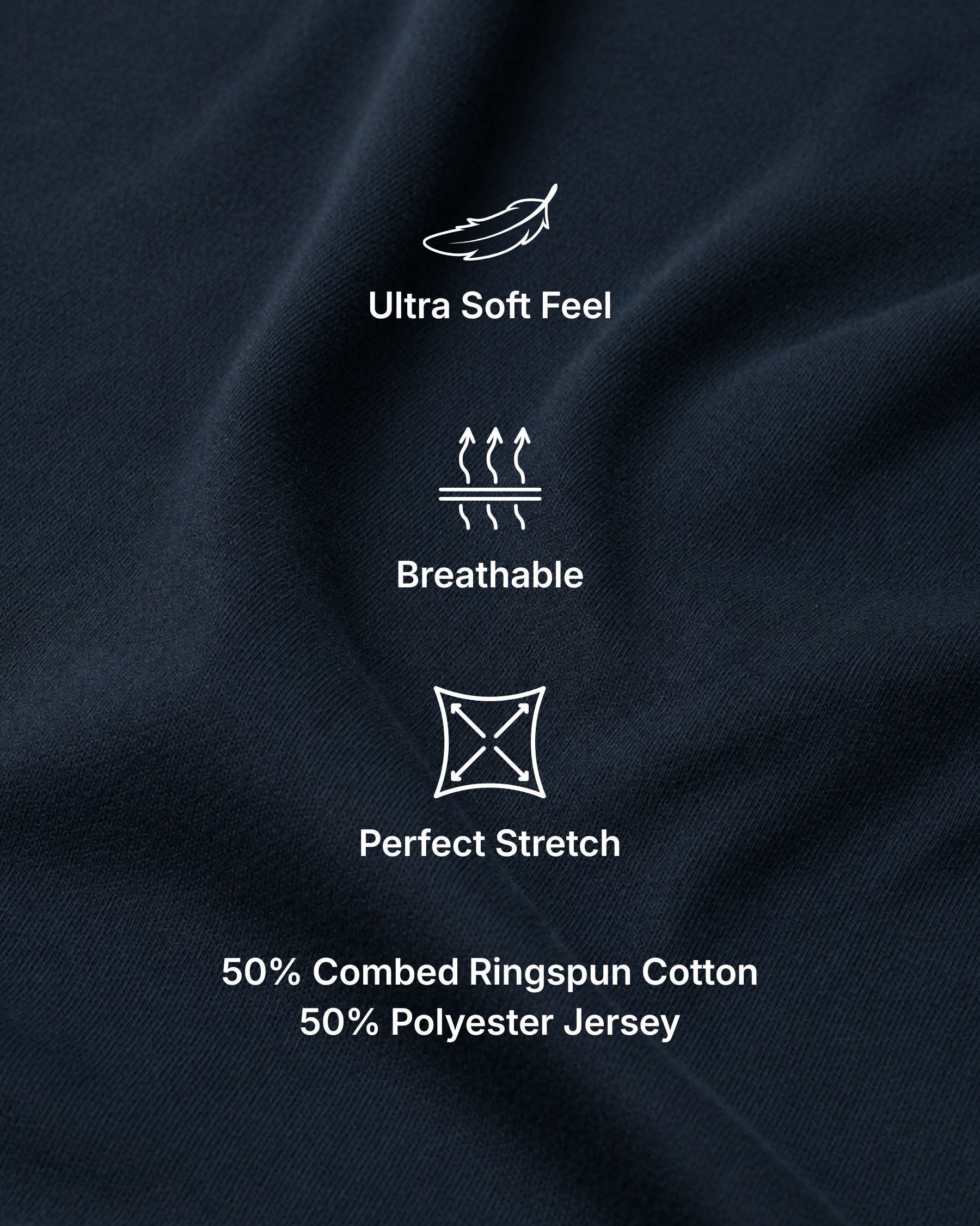 Smart Fit T-Shirt - 3-Pack Warm Mix