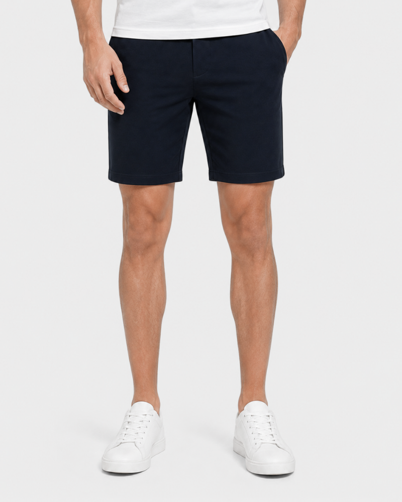 Lightweight stretch chino shorts - 2 pack