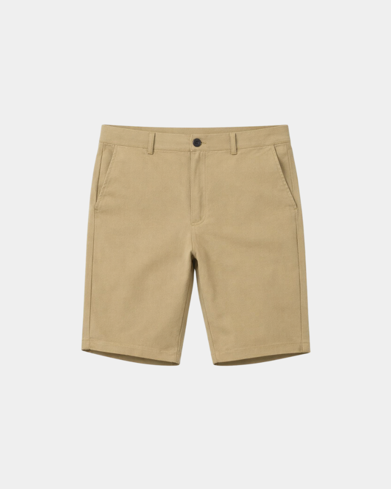 Lightweight stretch chino shorts
