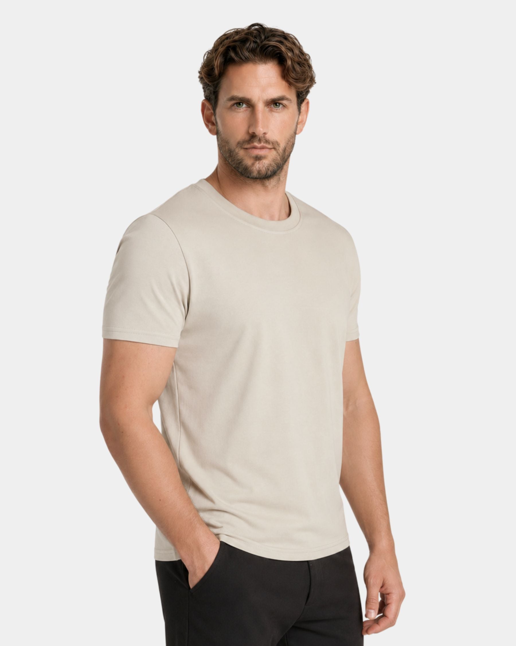 Smart Fit T-Shirt - 6-Pack Earth & Stone